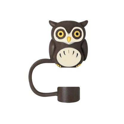 5/1PCS Halloween Straw Cover Cap for Stanley Cup Silicone Straw Topper for 10mm Straw Dust-Proof Reusable Straw Tips for Tumbler