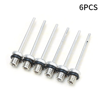 6/12 Pcs Inflatable Needles Basketball Soccer Volleyball Inflatable Needles Balls Universal Needles Pump Accessories