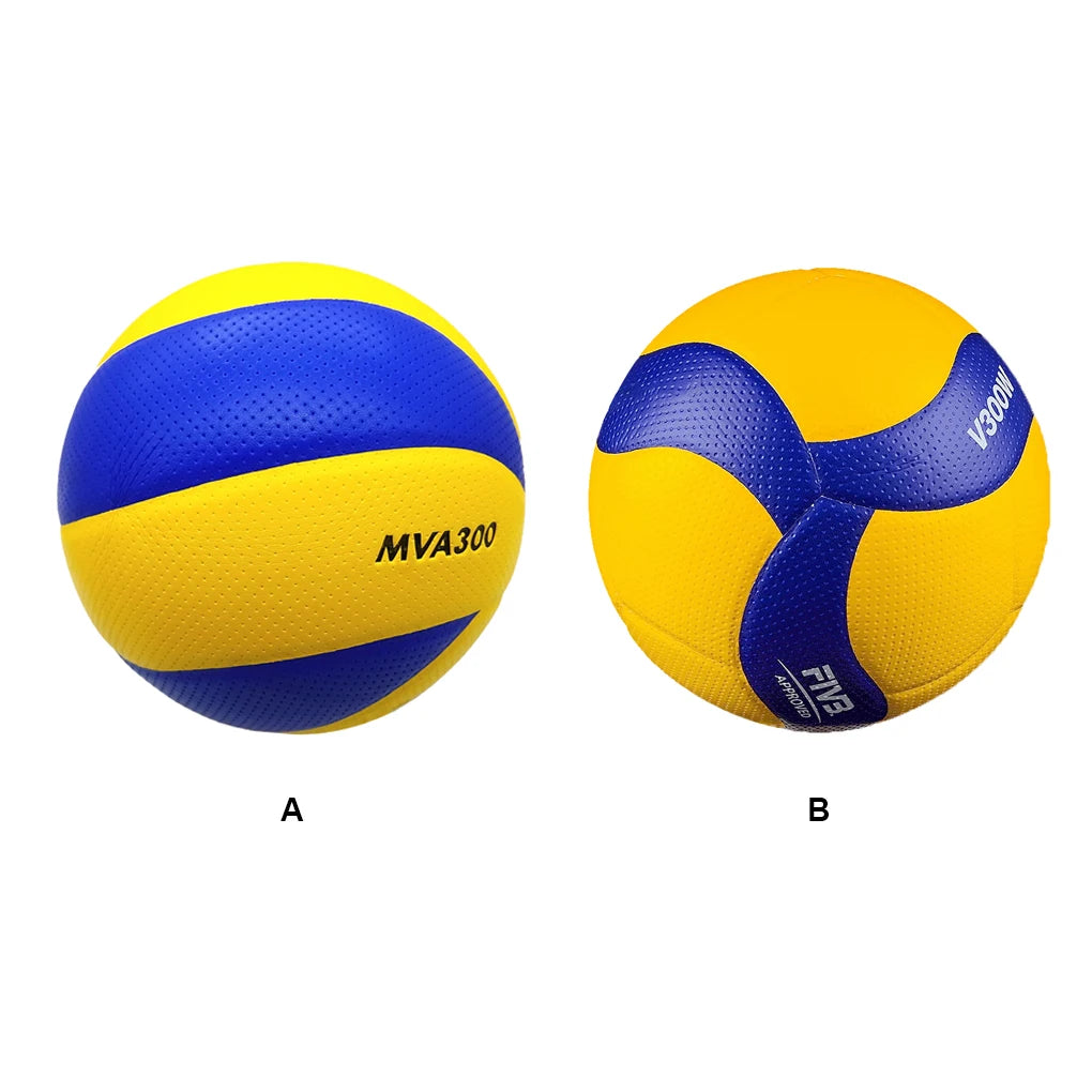 Size 5 Volleyball Soft Touch PU Ball Indoor Outdoor Sports Playground Game Competition Training for Professionals MVA300