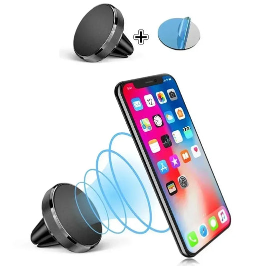Air Vent Magnet Smartphone Mobile Stand Cell GPS Support Magnetic Car Phone Holder For iPhone 12 13 14 15 16 Pro Xiaomi Samsung