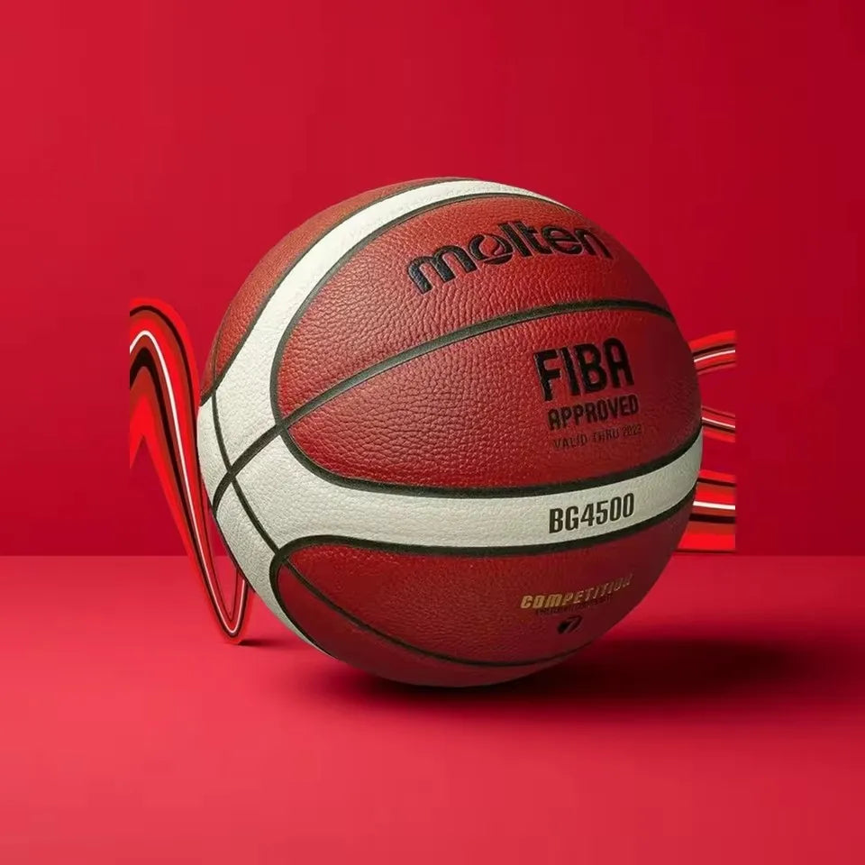 Molten Basketball BG4500 PU Official Certification Competition Basketball Standard Ball Men's and Women's Training Ball